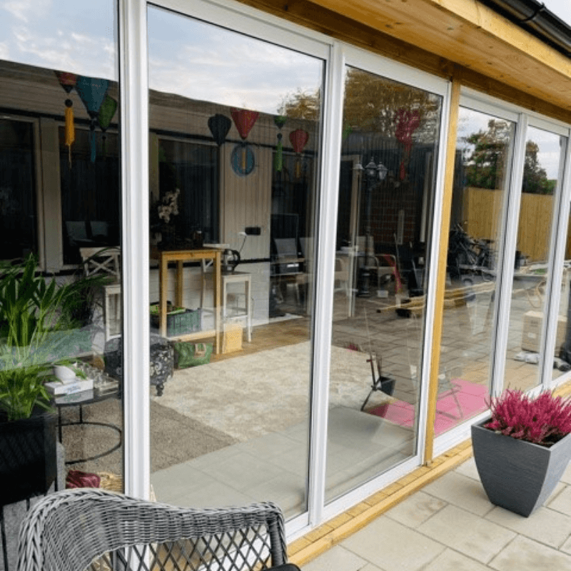 Sommerhage med isolasjon