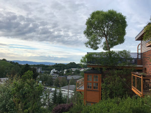 Glassrekkverk stolpefritt