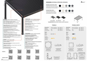 Nerli Pergomella Compact Pergola