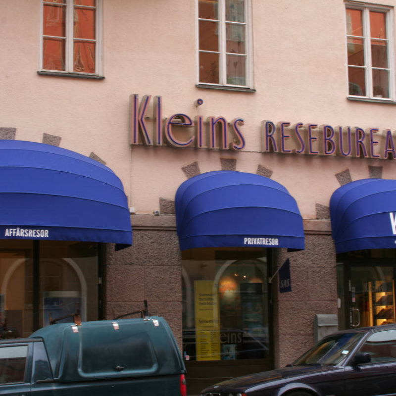 Stift kurvmarkise